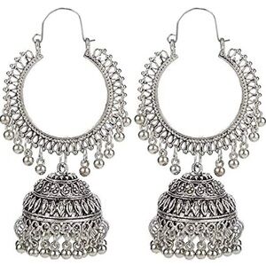 Trendy Jewels Silver Dangle Earrings